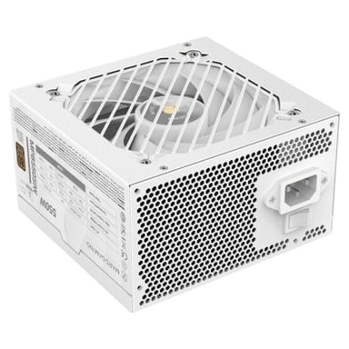 Fuente de alimentación Mars Gaming MPB550SI – 550W, 80 Plus Bronze 90%, Blanca, Silenciosa