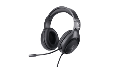 The G-Lab Yttrium Casque Avec fil Arceau Jouer Noir