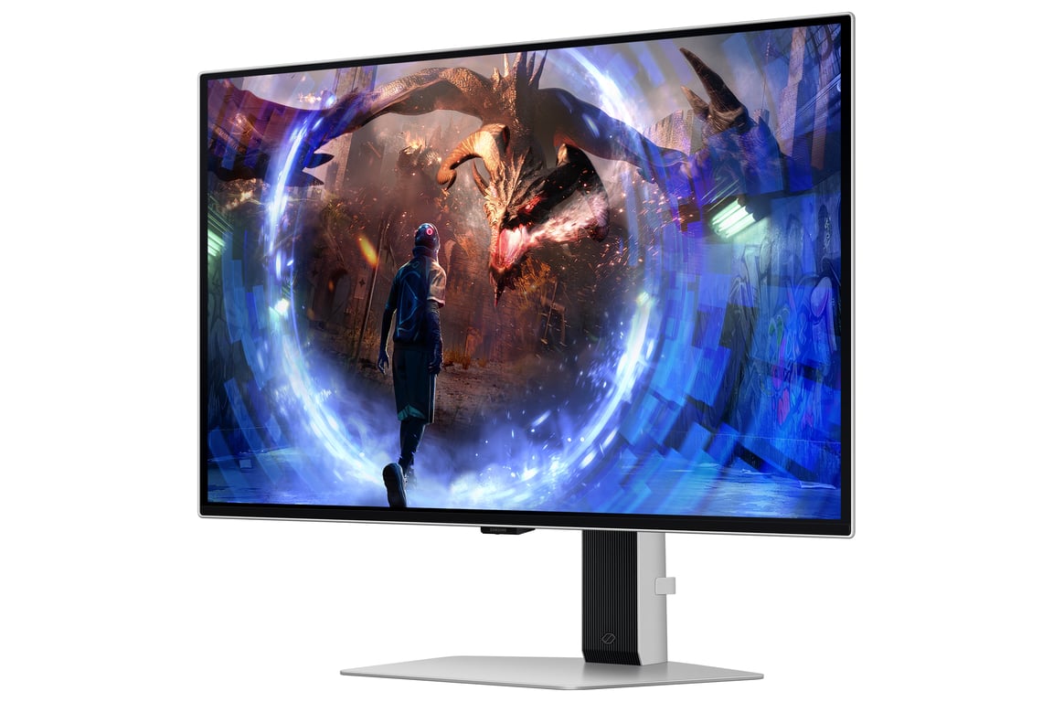 Samsung Écran PC Gaming Odyssey OLED G60SD 27'' 360Hz 0 03ms OLED QHD 2560x1440 1000000:1 Ajustable en hauteur pivotable orientable inclinable LS27DG602SUXEN - vue 7