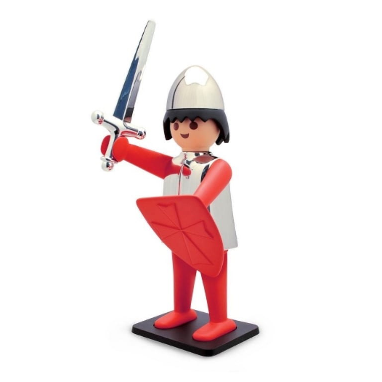 PLASTOY Playmobil vintage de collection : le chevalier - vue 2