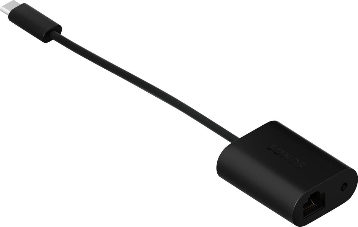 Sonos CDNGLWW1BLK câble audio 0,2 m RJ-45 USB Type-C Noir - Neuf