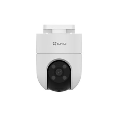 EZVIZ Caméras extérieures motorisées H8C 4MP - Wifi - Résolution 2K - Couverture panoramique à 360° - Vision nocturne en couleur - Détection des formes humaines