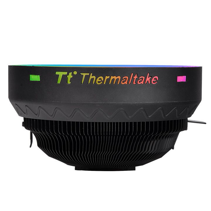 Thermaltake UX100 ARGB Refroidisseur de processeur pour : LGA775 LGA1156 AM2 AM2+ AM3 LGA1155 AM3+ FM1 FM2 LGA1150 LGA1151 AM4 LGA1200 aluminium 120 mm - vue 4