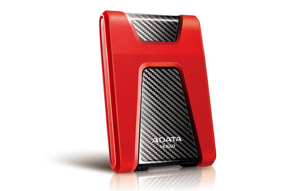 ADATA DashDrive Durable HD650 disque dur externe 1 To 2.5'' USB 3.2 Gen 1 (3.1 Gen 1) Rouge