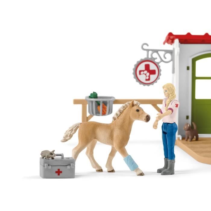 schleich Cabinet vétérinaire avec animaux Neuf - vue 2