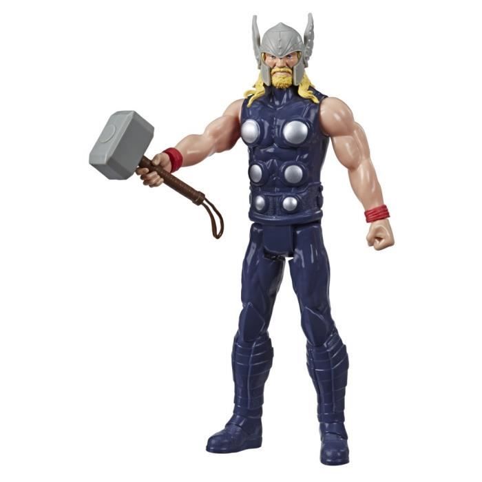 Figurine Thor de 30 cm, Avengers Titan Hero Series, jouet pour enfants a partir de 4 ans - Neuf