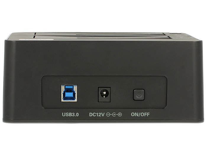 DeLOCK 62661 Station d'accueil de disques de stockage USB 3.2 Gen 1 3.1 Gen 1 Type B Neuf - vue 2