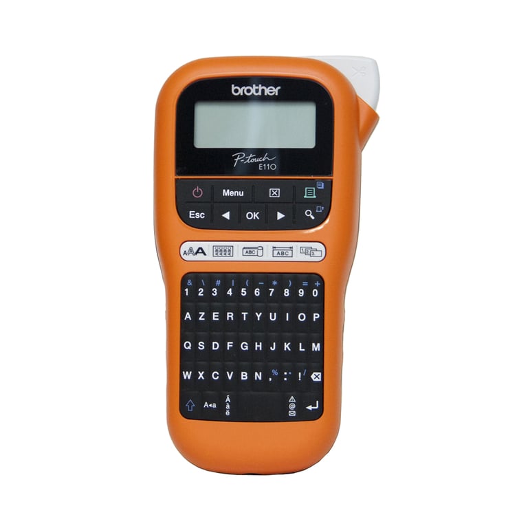 Brother PT E110 imprimante pour étiquettes Transfert thermique 180 x 180 DPI 20 mmsec HGeTZe QWERTY Neuf