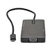 StarTech.com - DKT30CHVPD2 - Adaptador Multipuerto USB-C, HDMI 4K o VGA, Mini Dock Tipo-C, 100W PD, 3x USB-A