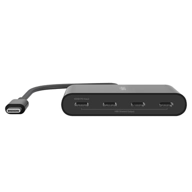 Belkin Concentrador USB C Power Delivery 100W 4x USB C Sincronización Rápida Negro