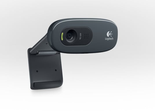 Logitech HD Webcam C270 cámara web 3 MP 1280 x 720 Pixeles USB 2.0 Negro
