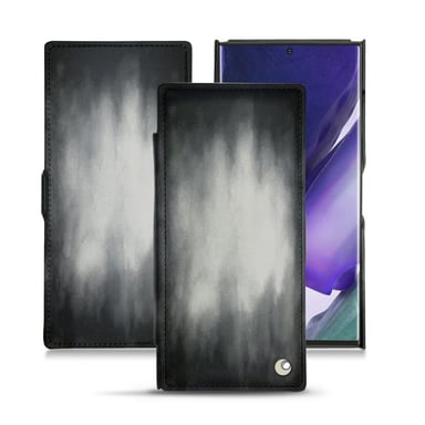 Housse cuir Samsung Galaxy Note20 Ultra -  - Gris - Cuir patine