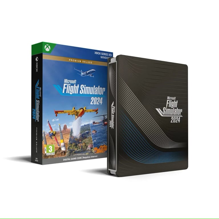 Flight Simulator 2024 Edition Premium Steelbook Xbox Series X - vue 6