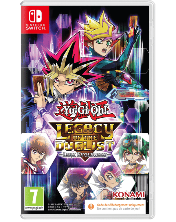 Yu Gi Oh Legacy of the Duelist : Link Evolution Nintendo SWITCH (Code de téléchargement) - Neuf