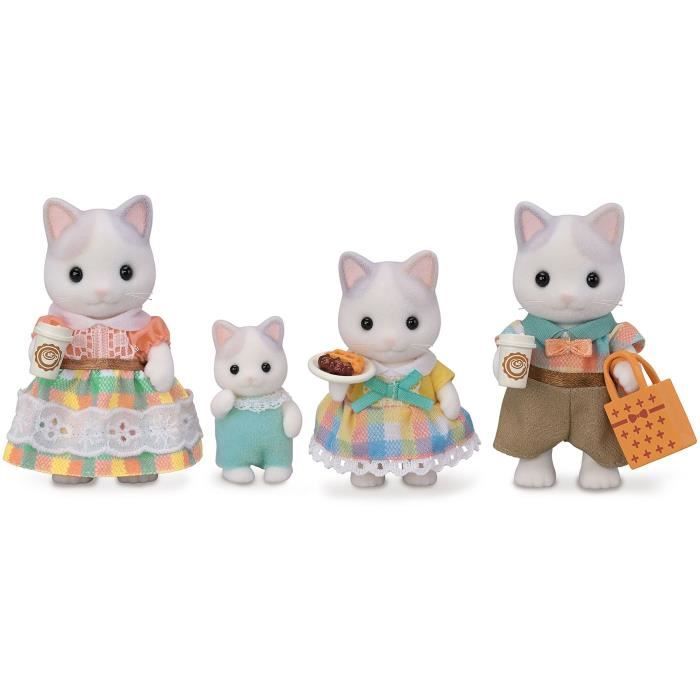 Sylvanian Family : La famille Chat Latté Epoch d'enfance - vue 4