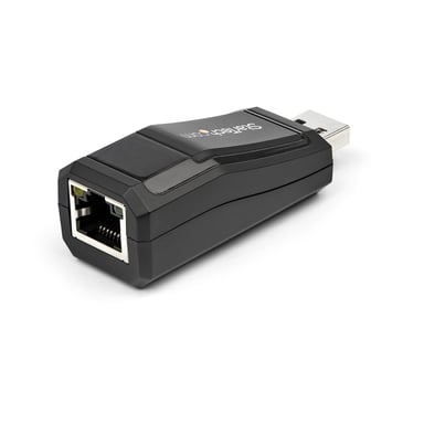 StarTech.com Adattatore di rete da USB 3.0 a RJ45 Gigabit Ethernet - 10/100/1000Mbps - Nero