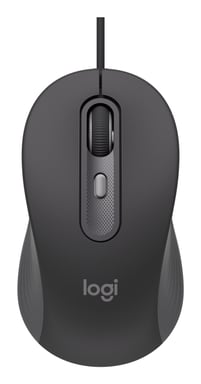 Logitech Signature Wired M520 for Business ratón Oficina Ambidextro USB Tipo C Óptico 4000 DPI