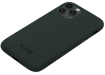Coque en Suéde Alcantara Deluxe pour Apple iPhone 11 Pro, Vert minuit