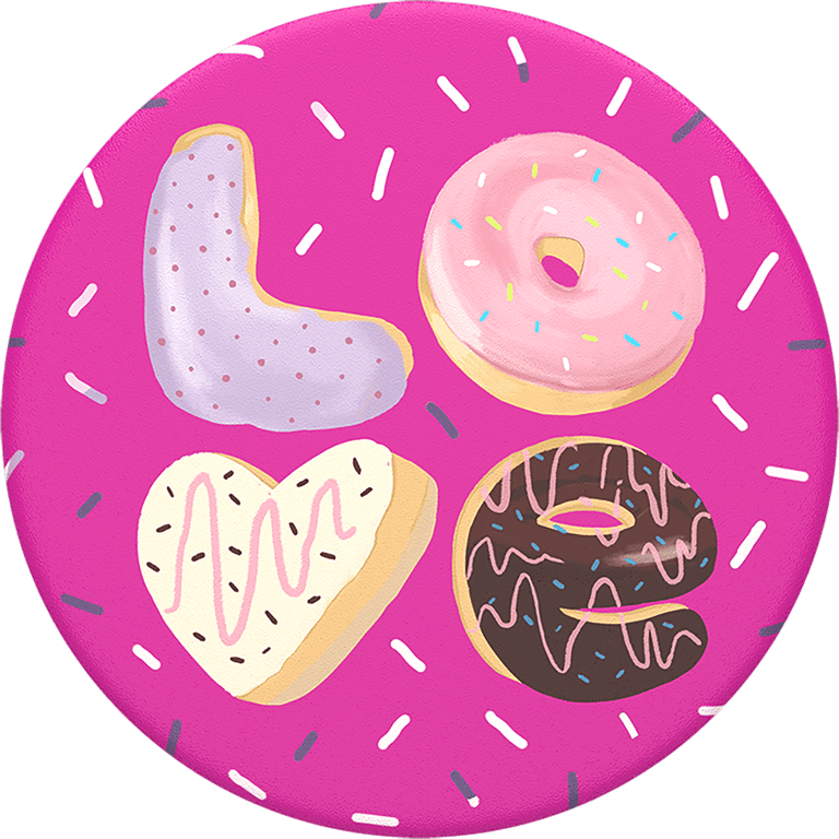 PopSockets Grip Love Donut (new 2019 packaging)