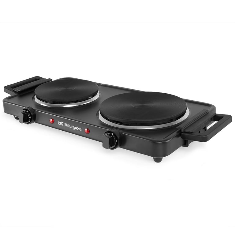 Table De Cuisson Électrique Orbegozo PE 2855 – 2500 W, 2 Surfaces De Cuisson - vue 2