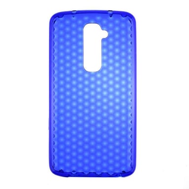 Coque silicone unie compatible Givré Bleu LG Optimus G2