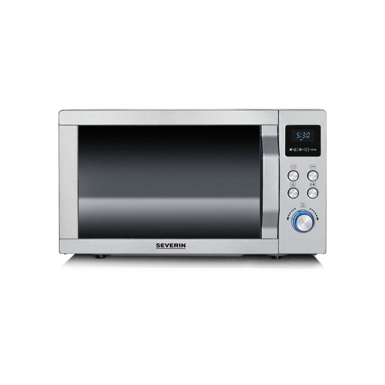 Micro-ondes combiné Severin MW 7774 3-en-1 avec grill et air chaud 25 L 900 W Inox - Neuf
