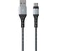 CAVO ENERGIZER USB-C INTRECCIATO E METALLICO 2 M ARGENTO