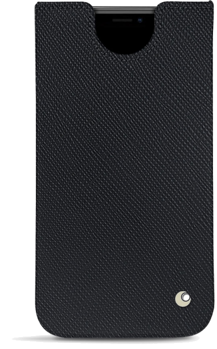 Pochette cuir Apple iPhone 11 Pro - PochetteNoir