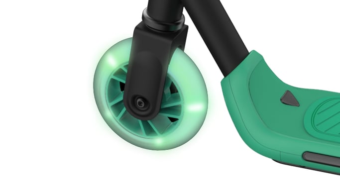 Ninebot by Segway Zing A6 12 km/h Noir, Vert 2,5 Ah