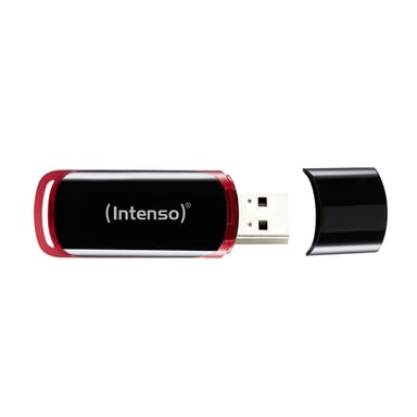 Intenso 16GB USB2.0 unidad flash USB USB tipo A 2.0 Negro, Rojo