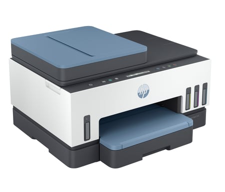 HP Smart Tank Imprimante Tout-en-un 7306, Impression, numérisation, copie, chargeur automatique de documents, sans fil, Chargeur automatique de documents de 35 pages, Numérisation vers PDF, Impression recto-verso