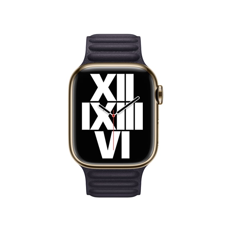 Bracelet Apple Watch 45mm Leather Link - vue 8