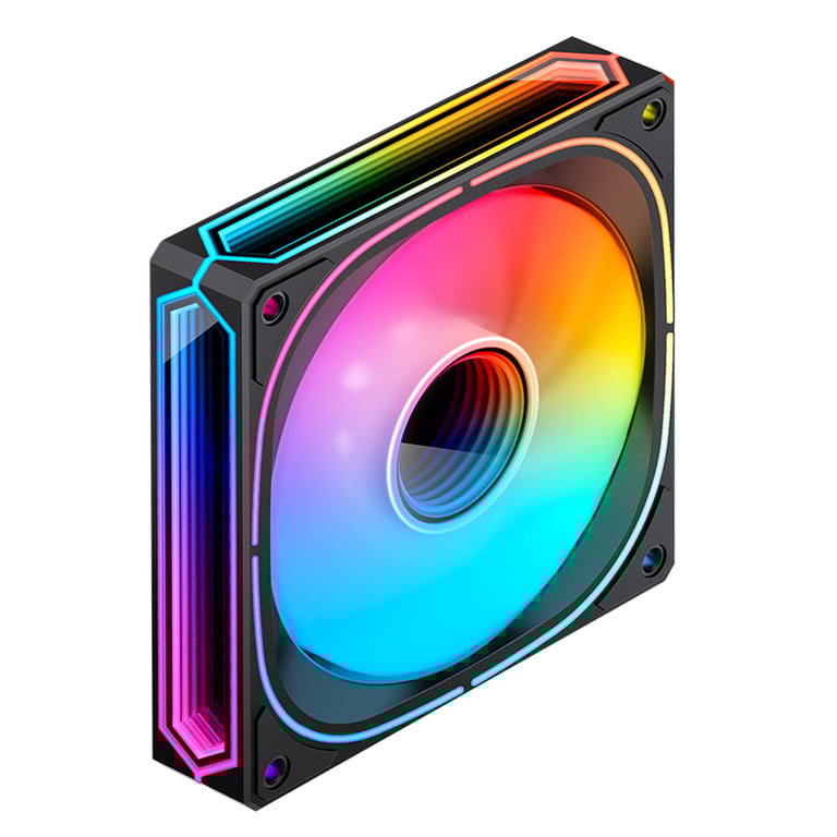 Jonsbo FR 505BR système de refroidissement d'ordinateur Boitier PC Ventilateur 12 cm 1 pièce Neuf - vue 2