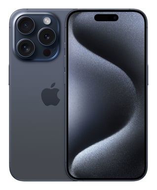 iPhone 15 Pro (5G) 128 Go, Titane bleu, Débloqué