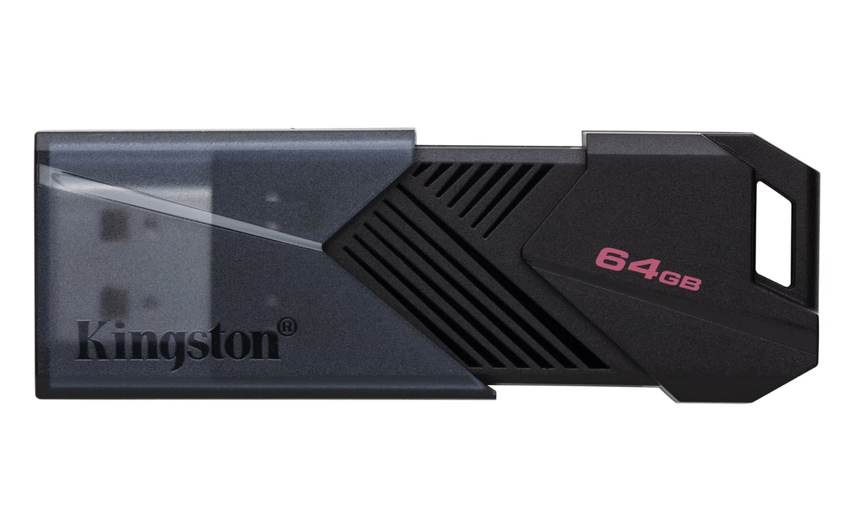 Kingston Technology DataTraveler 64GB Portable USB 3.2 Gen 1 Exodia Onyx - Neuf