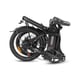 Vélo électrique pliable SAMEBIKE CY20, vélo électrique de banlieue 20'' pour adultes, moteur 350 W, batterie 36 V 12 Ah