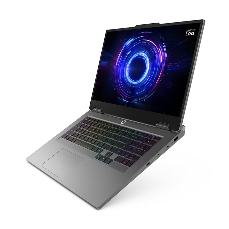 PC portable Gamer LENOVO LOQ 17IRX10 Sans Windows 17 FHD 165hz Core i5 13450HX RTX 5050 RAM SSD - vue 3