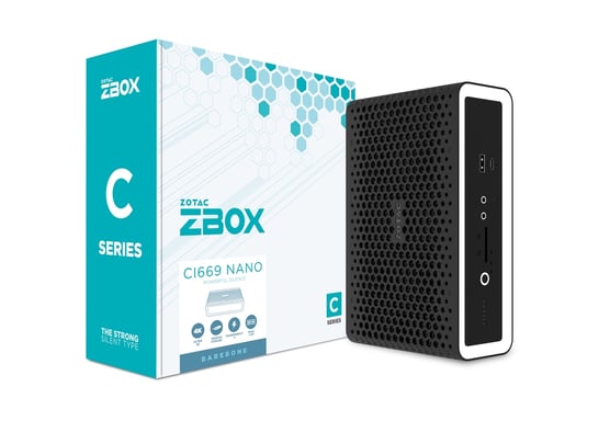 Zotac ZBOX CI669 NANO 1.8L PC Nero, Bianco i7-1355U SoC Intel 1.7 GHz