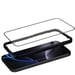Crong Protector de pantalla para iPhone 16 Pro de vidrio templado 9H antimicrobiano Transparente