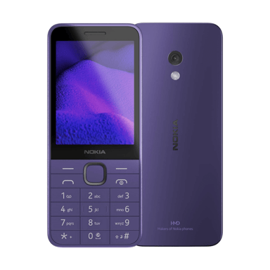 Nokia 235 4G Violeta Doble SIM con batería de larga duración y juego Snake