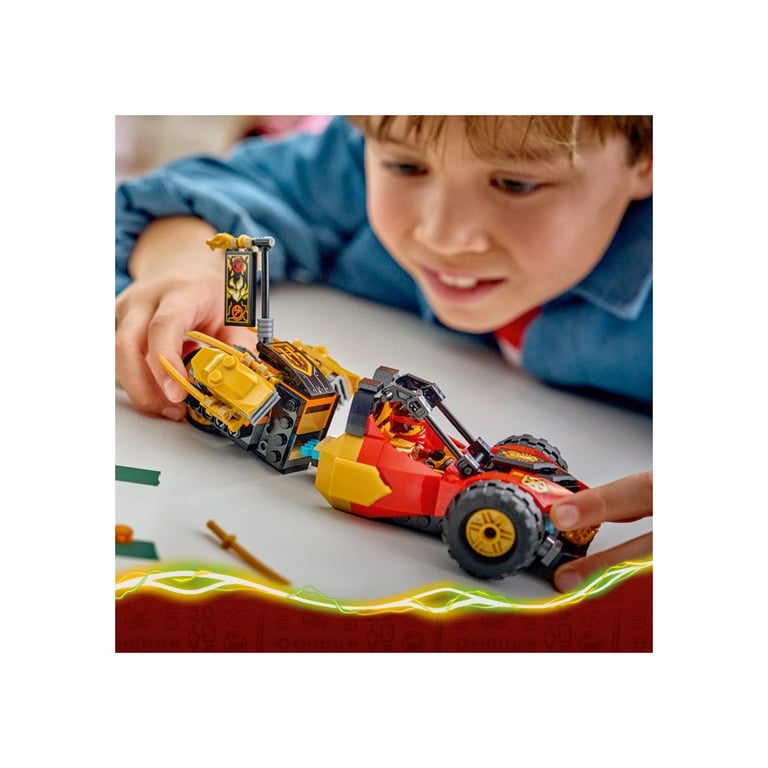 LEGO Ninjago Véhicules combinables de Kai et Cole 71864 - vue 7