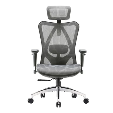 Chaise ergonomique SIHOO M57 - Accoudoirs 3D & support lombaire réglable - Mesh haute qualité - 150 kg max - 3 inclinaisons