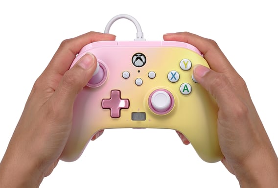PowerA XBGP0003-01 mando y volante Rosa USB Gamepad Analógico Xbox, Xbox Series S, Xbox Series X