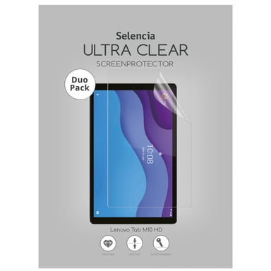 Selencia Protection d'écran Duo Pack pour Lenovo Tab M10 HD (2nd gen)