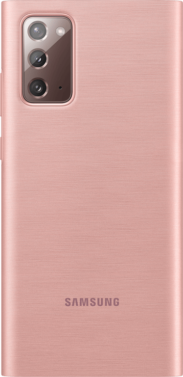 Etui LED View Cover pour Galaxy Note 20 Rose