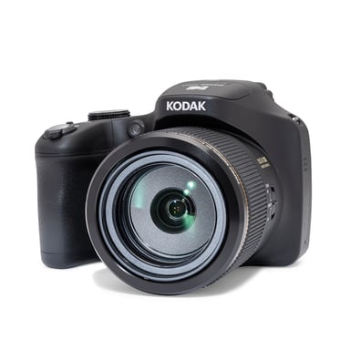 Kodak PIXPRO AZ653 BK Cámara Bridge 20MP CMOS – Zoom Óptico 65x, Pantalla LCD 3.0'', Visor Electrónico EVF, WiFi, Video 1080p FHD, Estabilización OIS, Batería Li-ion, HDMI, USB-C, SDXC