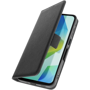 3mk Funda con cierre para Samsung Galaxy A16 Solapa de soporte de vídeo Negro