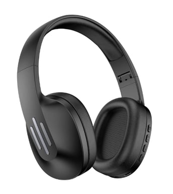 Celly FLOWBEATBK écouteur/casque Écouteurs Sans fil Arceau Business/Everyday USB Type-C Bluetooth Noir
