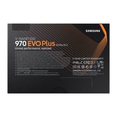 SSD SAM. 2000G 970 EVO PLUS M.2 M.2 2280 - PCIe 3.0 x4 NVMe SAMSUNG MZ-V7S2T0BW