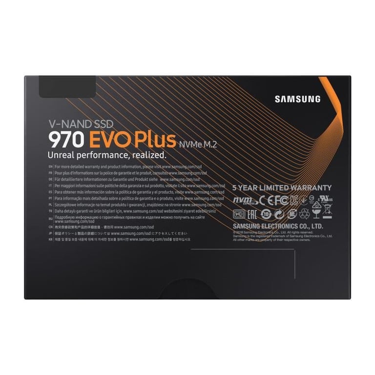Samsung 970 EVO Plus .2 PCI Express 3.0 V NAND MLC NVMe Neuf - vue 4